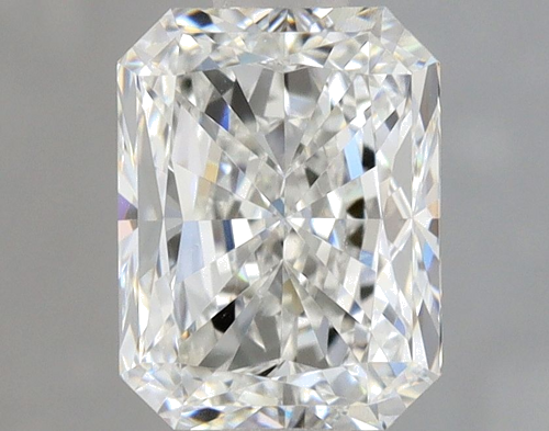 1.01 carat G-VS2 Natūralus Radiant Deimantas (1)