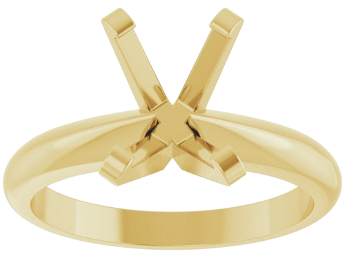 Sužadėtuvių Žiedas „Heavyweight Solitaire“ 14k yellow gold Emerald 8mm x 6mm (3)