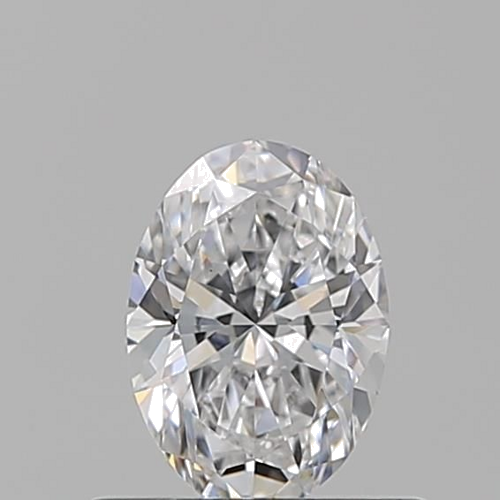 0.5 carat D-VS2 Natūralus Oval Deimantas (1)