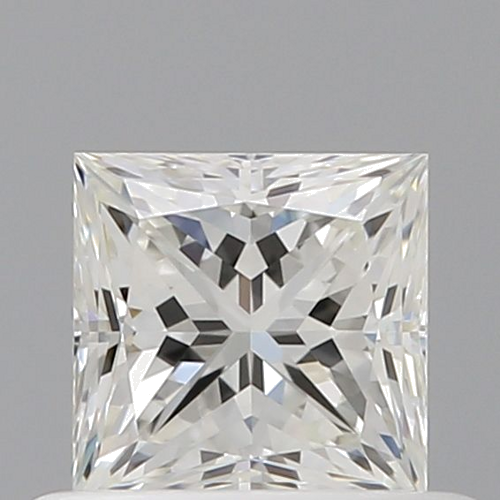 0.52 carat H-VVS1 Natūralus Princess Deimantas (1)