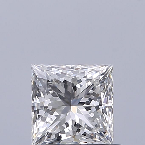 0.61 carat F-VS1 Natūralus Princess Deimantas (1)