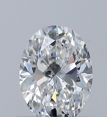0.5 carat E-VS2 Natūralus Oval Deimantas (1)