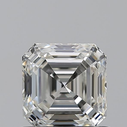 0.9 carat H-VVS1 Natūralus Asscher Deimantas (1)
