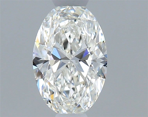 0.4 carat H-VS2 Natūralus Oval Deimantas (1)