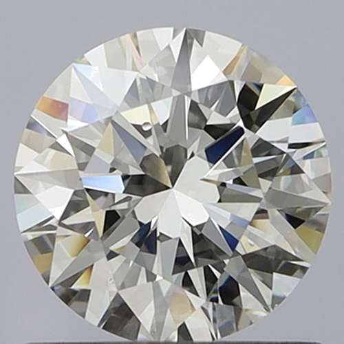 0.91 carat H-VVS2 Excellent cut Natūralus Round Deimantas (1)