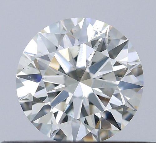 0.42 carat J-SI1 Excellent cut Natūralus Round Deimantas (1)