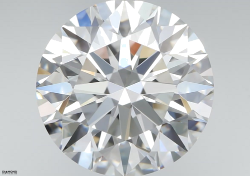 4.15 carat D-VVS2 Excellent cut Natūralus Round Deimantas (1)