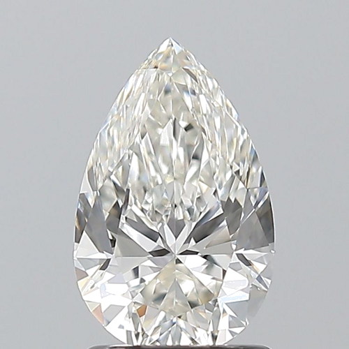 1.3 carat I-VVS1 Natūralus Pear Deimantas (1)