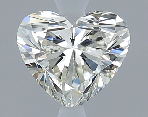 0.5 carat J-VVS1 Natūralus Heart Deimantas (1)