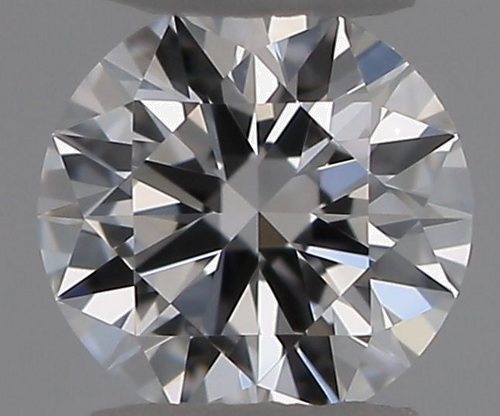 0.16 carat D-VVS1 Excellent cut Natūralus Round Deimantas (1)