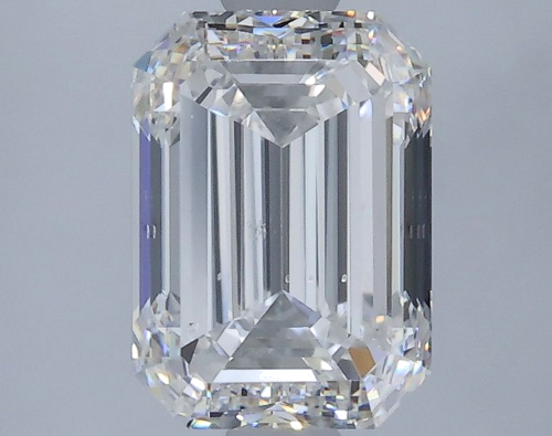1.5 carat F-SI1 Natūralus Emerald Deimantas (1)