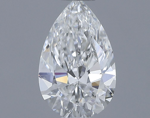 0.55 carat E-IF Natūralus Pear Deimantas (1)