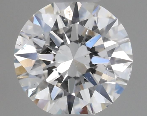 0.32 carat F-SI2 Excellent cut Natūralus Round Deimantas (1)