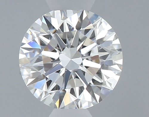0.33 carat F-VVS1 Excellent cut Natūralus Round Deimantas (1)