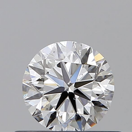 0.5 carat F-SI1 Very Good cut Natūralus Round Deimantas (1)