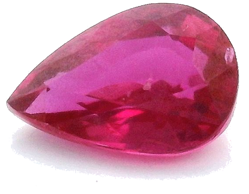 0.6 carat RED Pear Rubinas (1)