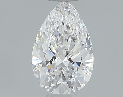0.31 carat D-VVS1 Natūralus Pear Deimantas (1)