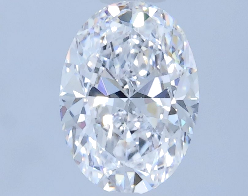 0.5 carat D-VS1 Natūralus Oval Deimantas (1)