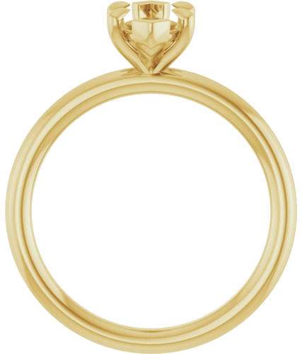 Sužadėtuvių Žiedas „Claw-Prong Solitaire“ 14k yellow gold Marquise 9.5mm x 5mm (2)