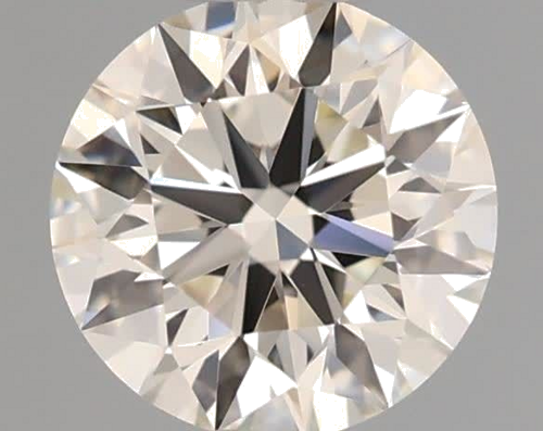 0.52 carat K-IF Excellent cut Natūralus Round Deimantas (1)