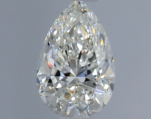 0.5 carat H-IF Natūralus Pear Deimantas (1)