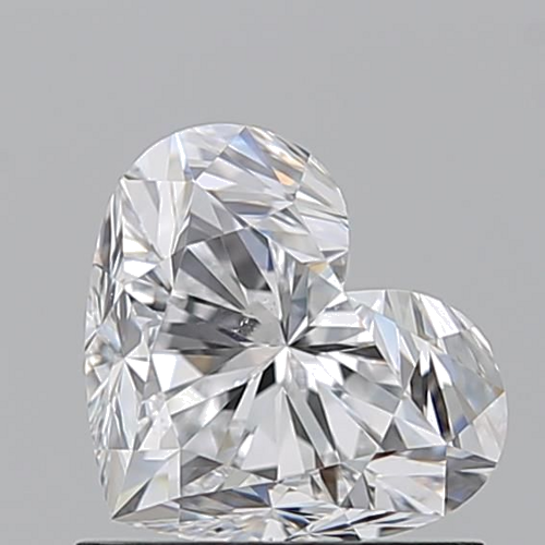 1.01 carat D-SI1 Natūralus Heart Deimantas (1)