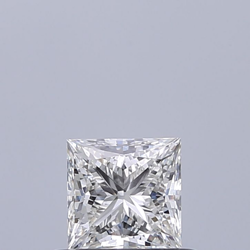 0.51 carat G-VVS2 Natūralus Princess Deimantas (1)