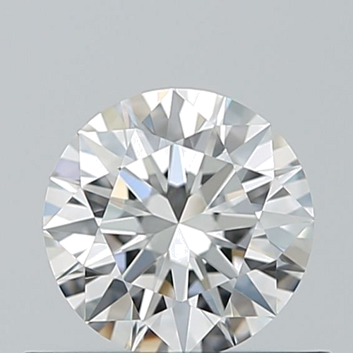 0.5 carat F-VVS1 Excellent cut Natūralus Round Deimantas (1)