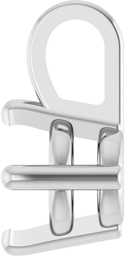 14K White 4 mm Round 4-Prong Basket Solitaire 18  Necklace (3)