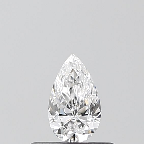 0.3 carat D-VS2 Natūralus Pear Deimantas (1)