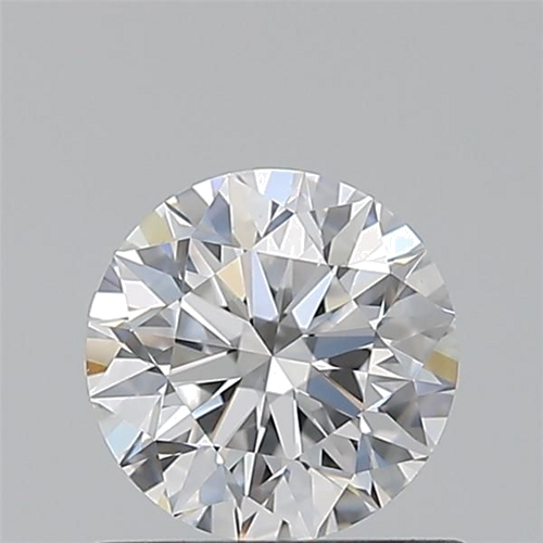 0.61 carat D-VVS2 Excellent cut Natūralus Round Deimantas (1)