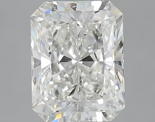 4.01 carat I-SI2 Natūralus Radiant Deimantas (1)