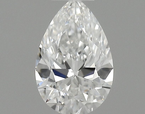 0.24 carat F-VVS2 Natūralus Pear Deimantas (1)