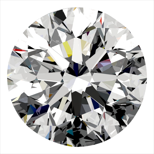 0.3 carat H-VS1 Excellent cut Natūralus Round Deimantas (1)
