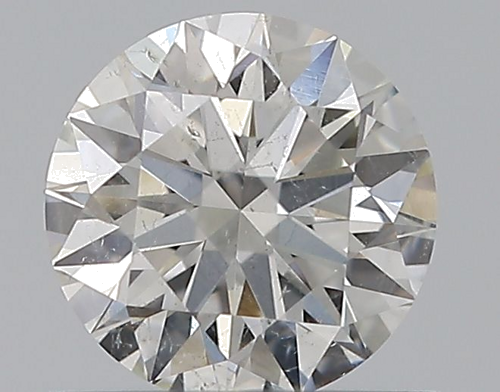 0.53 carat H-SI2 Excellent cut Natūralus Round Deimantas (1)