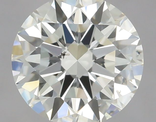 0.52 carat G-SI2 Excellent cut Natūralus Round Deimantas (1)