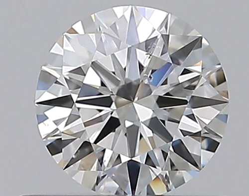 0.5 carat G-SI2 Excellent cut Natūralus Round Deimantas (1)