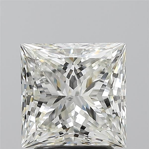 2.51 carat I-SI1 Natūralus Princess Deimantas (1)