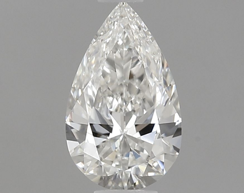 0.5 carat H-VS1 Natūralus Pear Deimantas (1)