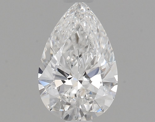0.51 carat E-VVS2 Natūralus Pear Deimantas (1)