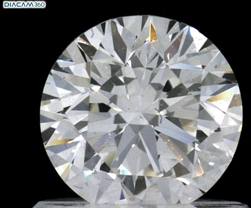 0.77 carat H-SI1 Excellent cut Natūralus Round Deimantas (1)