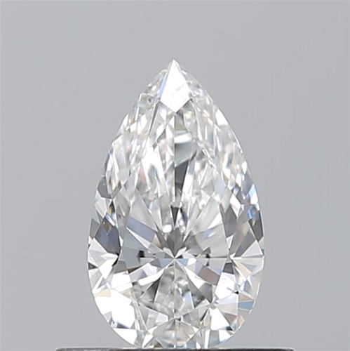 0.52 carat F-VS2 Natūralus Pear Deimantas (1)
