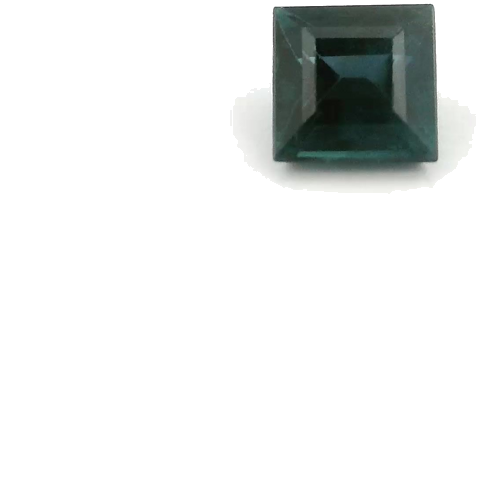 0.6 carat BLUE STEP cut Square Safyras (1)