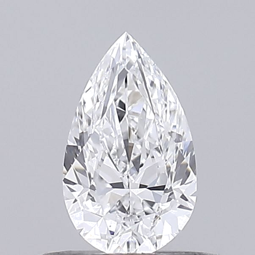 0.4 carat D-VS1 Natūralus Pear Deimantas (1)