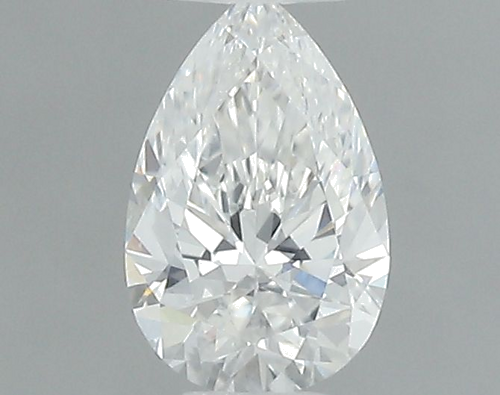 0.3 carat F-VS2 Natūralus Pear Deimantas (1)