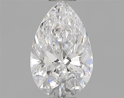 0.51 carat D-SI1 Natūralus Pear Deimantas (1)