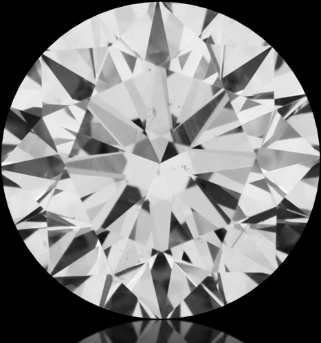 0.5 carat H-SI1 Excellent cut Natūralus Round Deimantas (1)