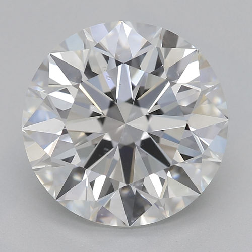 3.05 carat F-SI1 Excellent cut Natūralus Round Deimantas (1)