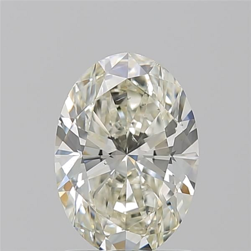 1.5 carat K-SI1 Natūralus Oval Deimantas (1)