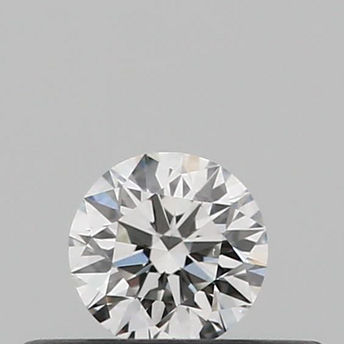 0.18 carat F-VVS2 Excellent cut Natūralus Round Deimantas (1)